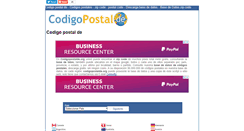 Desktop Screenshot of codigopostalde.org