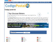 Tablet Screenshot of codigopostalde.org